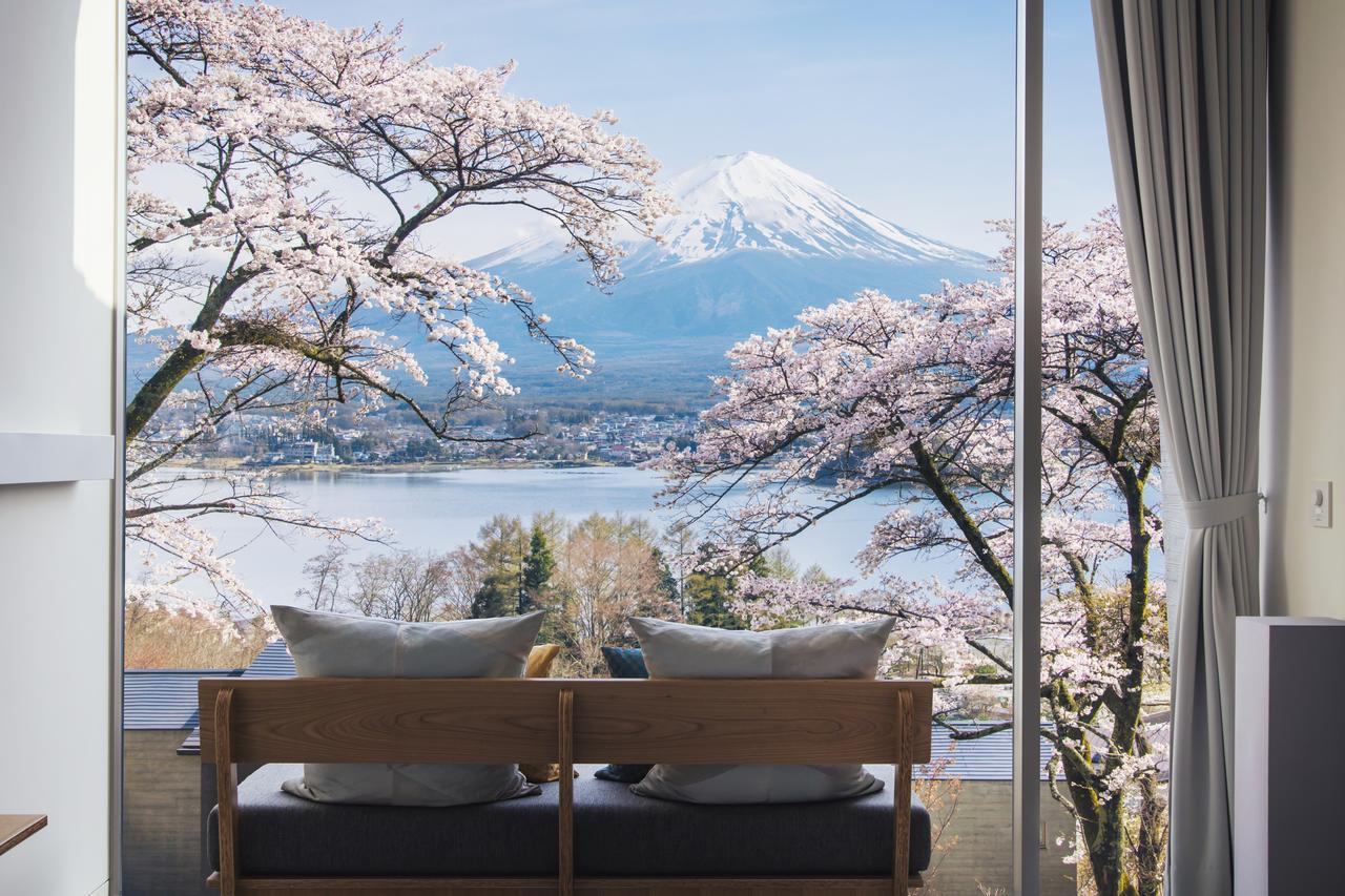 富士河口湖 星野集团 虹夕诺雅 富士酒店 外观 照片